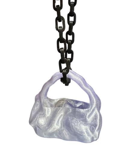 big bag cosmic water lila azul glitter