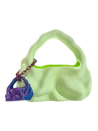 bolso grande cosmic water baby green