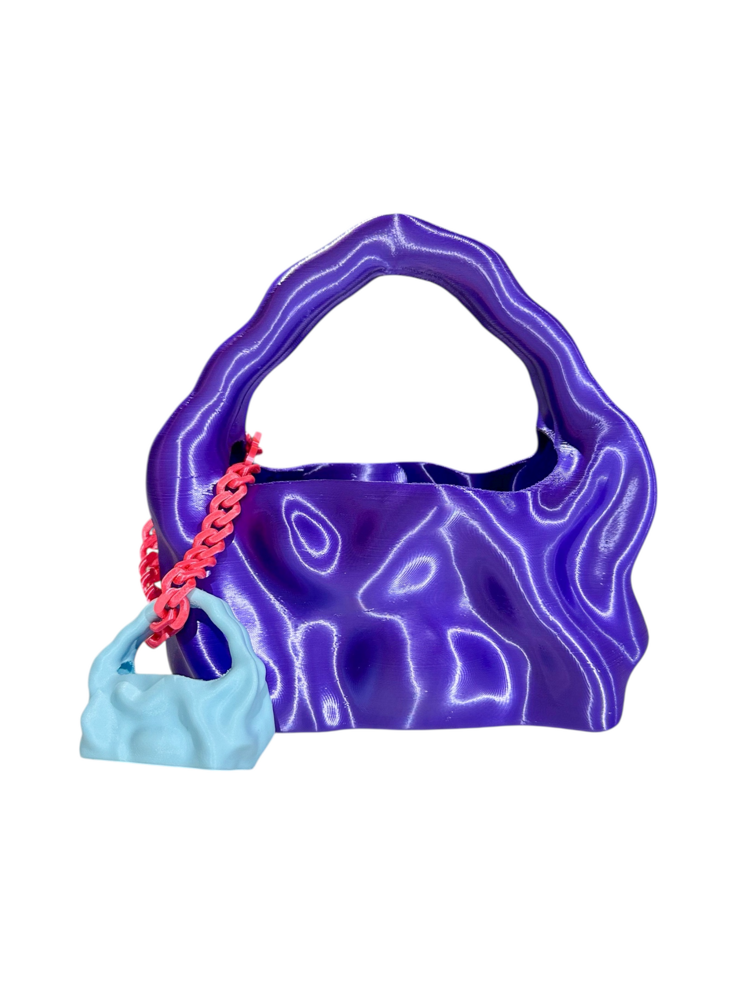 bolso grande cosmic water púrpura