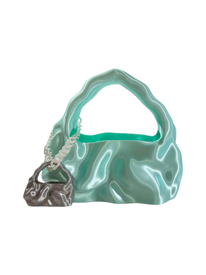 bolso grande cosmic water aguamarina