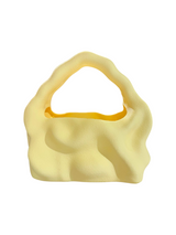 bolso grande cosmic water butter yellow fuzzy