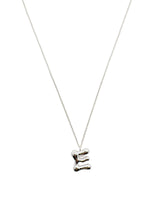 cadena letra cosmic water silver