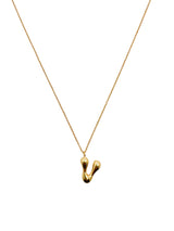 cadena letra cosmic water gold