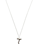 cadena letra cosmic water silver