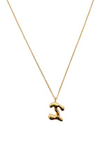 cadena letra cosmic water gold