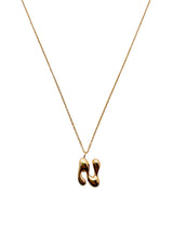 cadena letra cosmic water gold