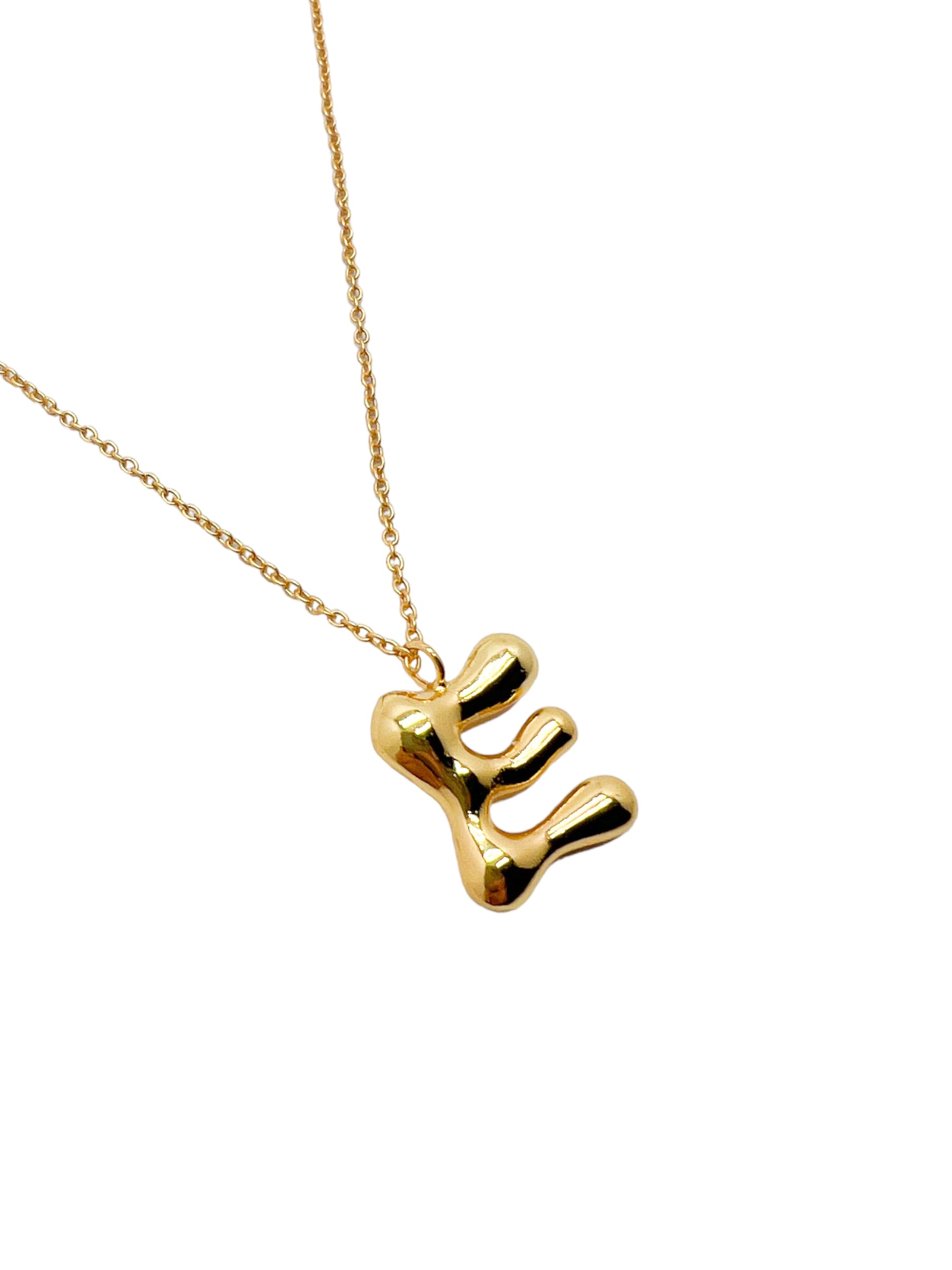 cadena letra cosmic water gold