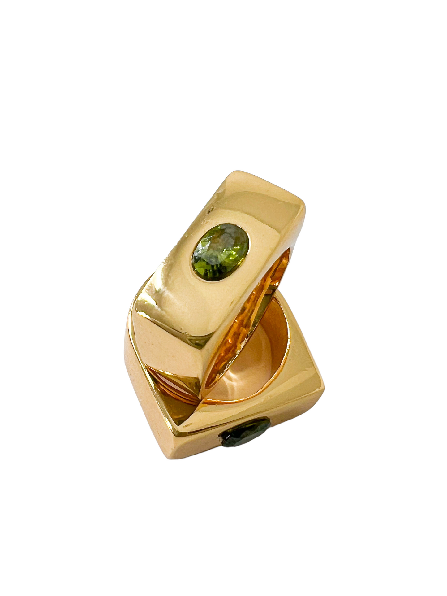 anillo cosmic water gold